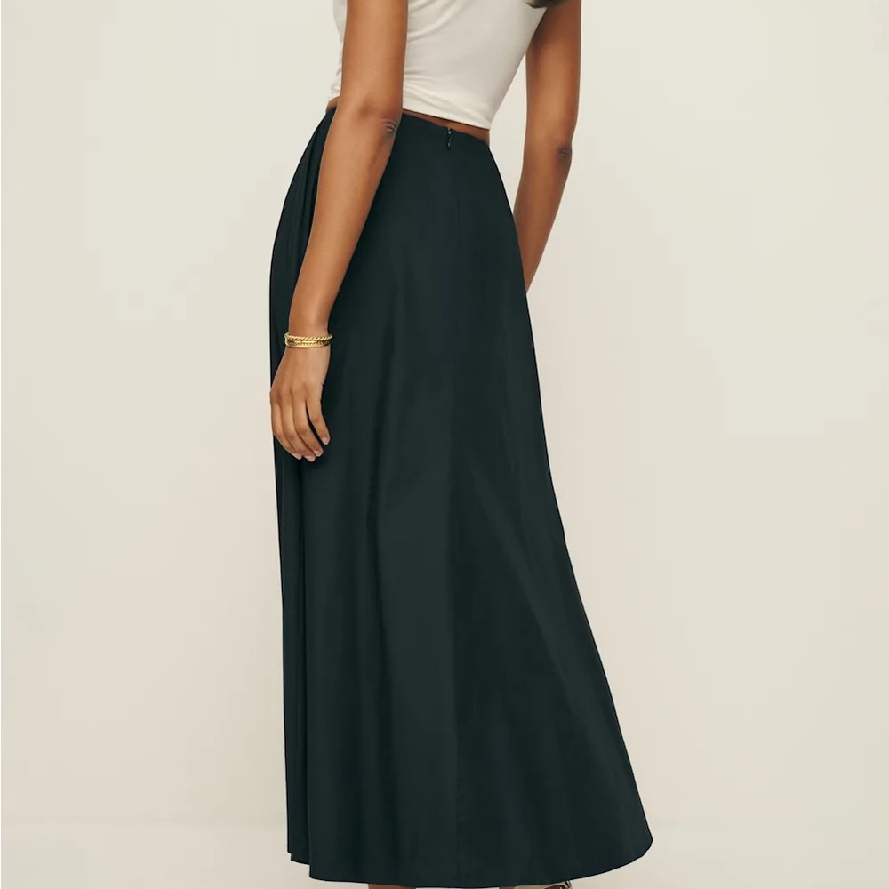 Reformation Lucy Skirt Black - Size 0 - Picture 3 of 4